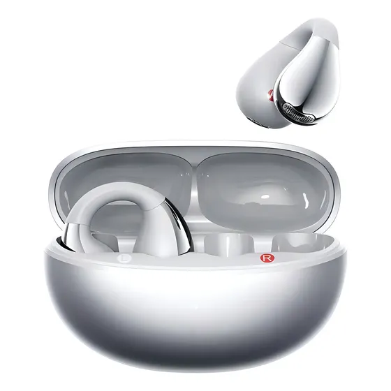 Auricular Inalámbrico Qcy Crossky C30s Bluetooth 6.0 Color Plateado