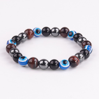Linda Pulsera Unisex Ojo De Tigre Cafe Ojo Turco B893 Linda Pulsera Unisex Ojo De Tigre Cafe Ojo Turco B893