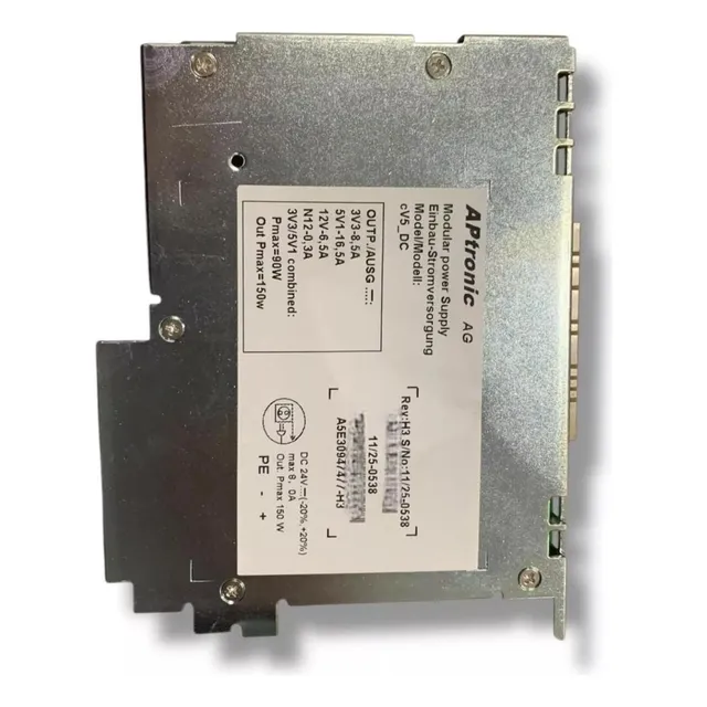Siemens Aptronic Cv5_dc A5e30947477-h3 Modular Power Supply