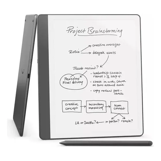 Amazon Kindle Scribe 64 Gb 2024 Color Tungsten Color Tunsten