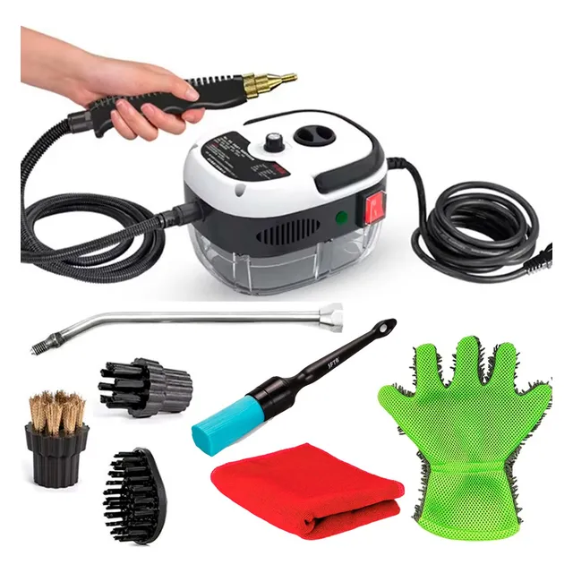 Limpiadora Vapor Portatil 2500w Presurizada Alta Temperatura