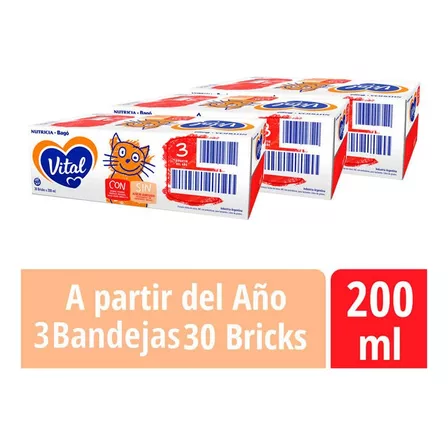 Nutricia Bagó Vital 3 Líquida - Brick - 90 - 200 mL