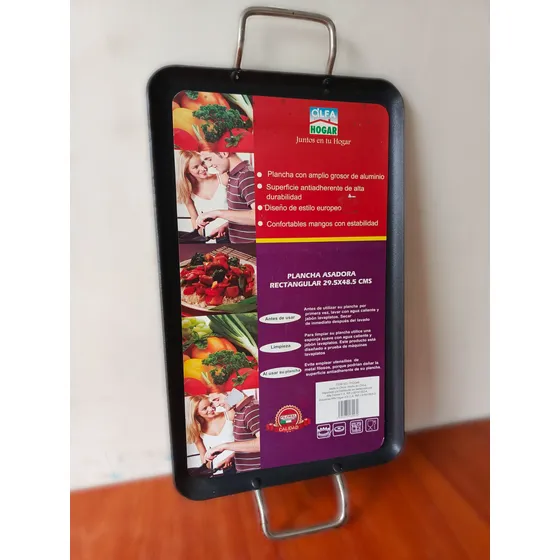 Plancha Asadora Alfa Hogar