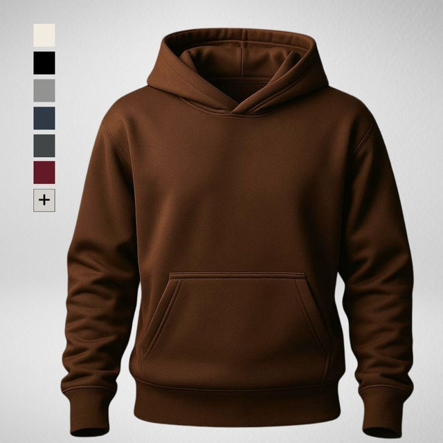 Moletom Canguru Liso Algodão Unissex Blusa De Frio Flanelado Moletom Canguru Liso Algodão Unissex Blusa De Frio Flanelado