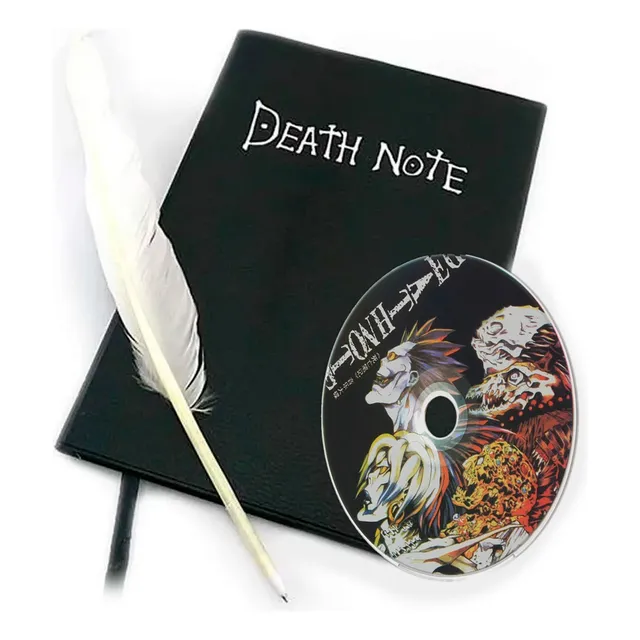Death Note Libreta + Pluma + Cd Ost Live Action Serie Anime