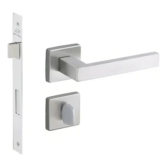 Fechadura Porta Banheiro Hato 2 55mm Inox Escovado Imab