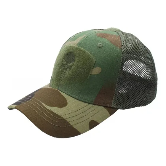 Gorra Punisher Táctica Camuflada Gorro Visera Militar
