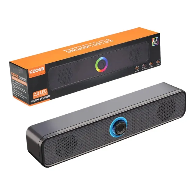Altavoz De Sonido Envolvente De 360° Altavoz Externo Enchufa