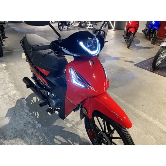Gilera Smash 110 Con Luces Led Y Llantas De Aleación