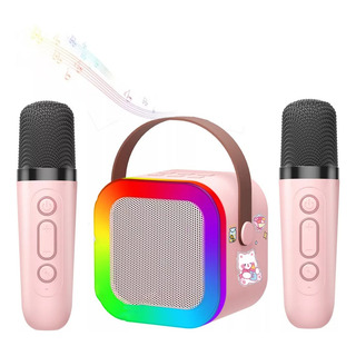 Bocina Bluetooth Karaoke Subwoofer Con Micrófono Inalámbrico Bocina Bluetooth Karaoke Subwoofer Con Micrófono Inalámbrico