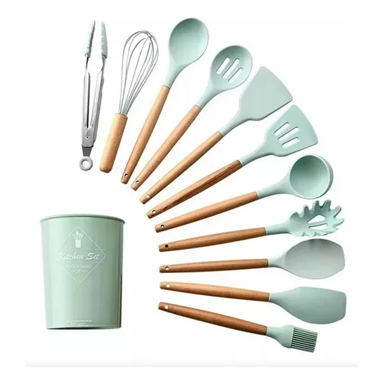 Juego De 12 Utensilios Para Cocina 