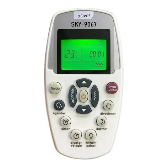 Controle Remoto Ar Condicionado Portátil Consul Facilite