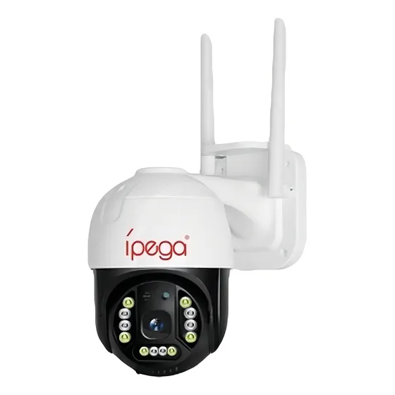 Camera Ip Giratória Wifi Externa Speed Dome Prova Zoom Água - 1080p Cód. KP-CA183 App Carecam 2MP