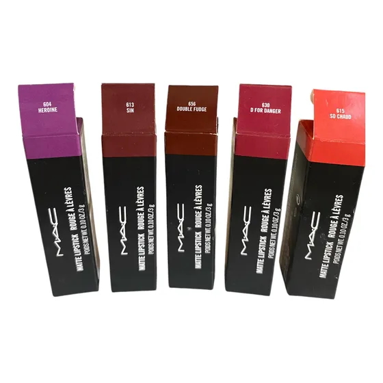 Set 5 Labiales Mate Mac