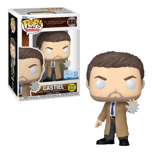 Pacote duplo Funko Pop Good Omens Aziraphael e Crowley