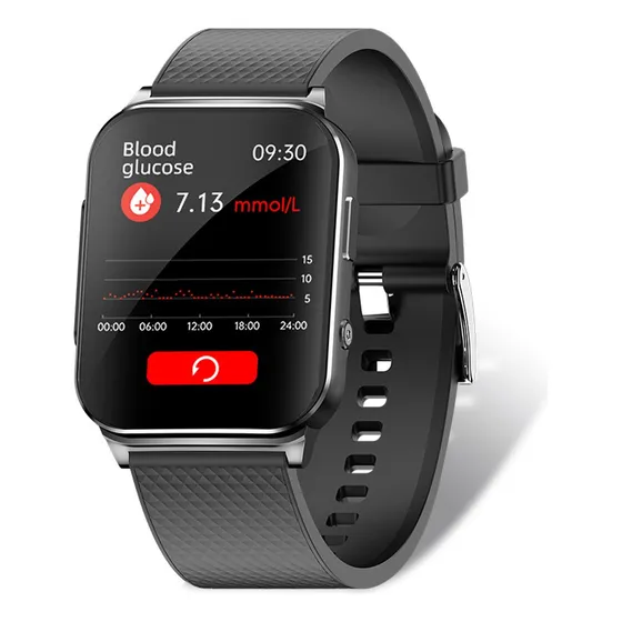 Reloj Inteligente Para Medir La Presión Arterial Y Glucosa Genérica Life Watch Price Color Negro