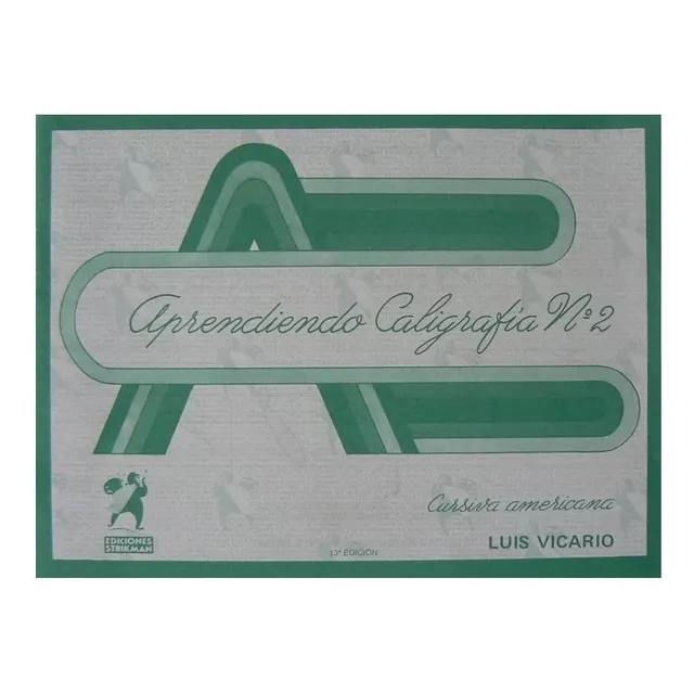 Aprendiendo Caligrafia N 2 Cursiva Americana Strikman 