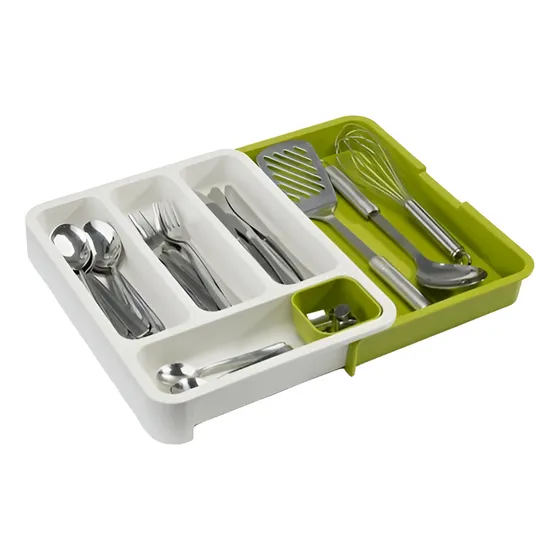 Cubiertero Para Cajón Cocina Organizador Extensible Cubierto