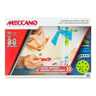 Meccano Inovaciones Maquinas De Engranajes Kit Inovaciones Meccano Inovaciones Maquinas De Engranajes Kit Inovaciones