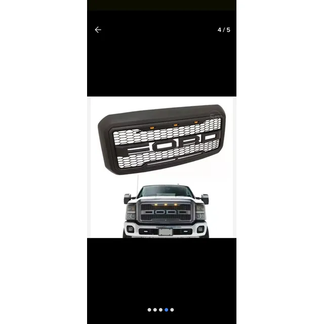 Parrila Ford Super Duty Negra 11-16 Estilo Raptor