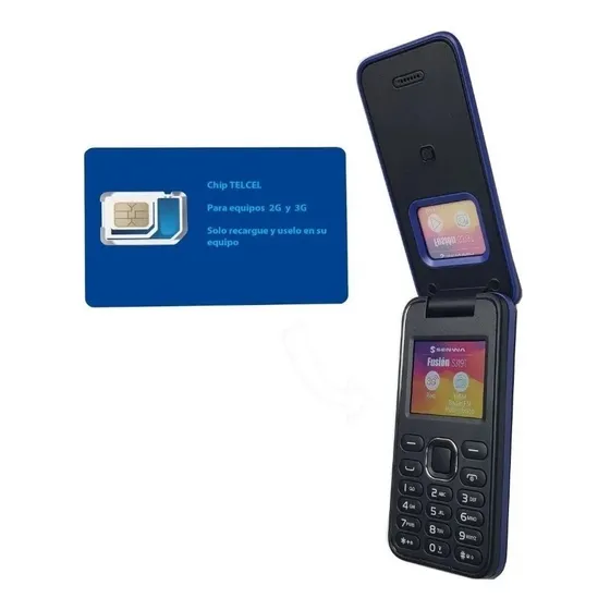 Celular Basico De Tapa Folder Para Adultos Contesta Al Abrir