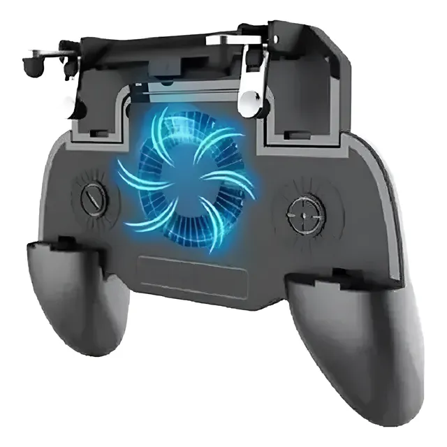 Joystick Para Celular Gatillos Gamepad Fornite Fan Cooler
