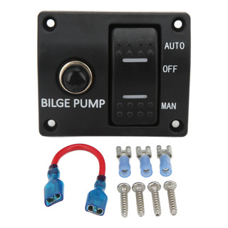 Panel De Bomba De Achique, 3 Vías, 12 V, 24 V, Disyuntor Int Panel De Bomba De Achique, 3 Vías, 12 V, 24 V, Disyuntor Int