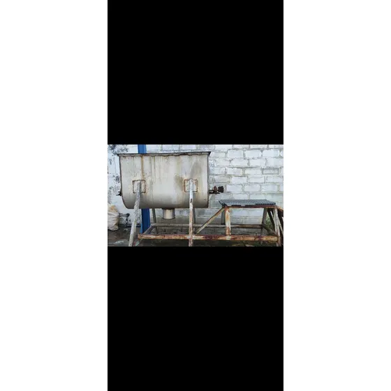 Mezclador Para Polvos 1000l Acero Inoxidable Usado
