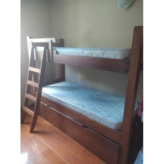 Cama Litera Con Gaveta Para Niños