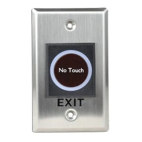 Boton No Touch Zkteco Control De Acceso Metalico Electroiman