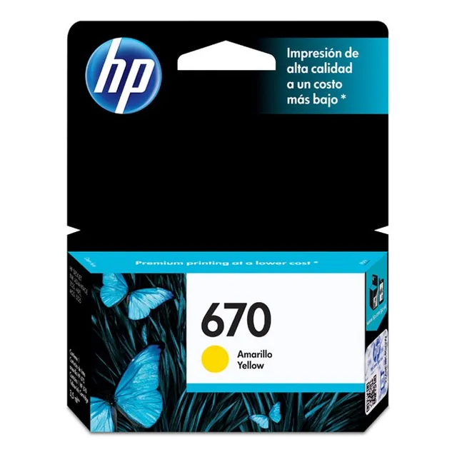 Cartucho Hp 670 Deskjet Ink Advantage 3525 4625 6525 Cz116al