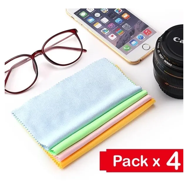 Paño Microfibra Limpiar Gafas Pantallas Teléfono Lente X4u