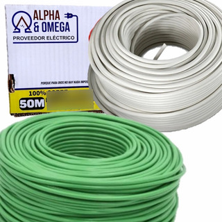 Cable Eléctrico Thw Calibre 12 Cobre 50 Metros 2 Piezas Cable Eléctrico Thw Calibre 12 Cobre 50 Metros 2 Piezas