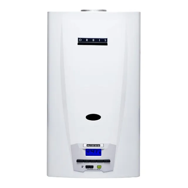 Calefon Orbis 20 L Automático Digital 320ksoe Gas Envasado! Color Blanco Tipo de gas GLP