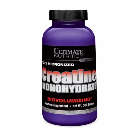 Creatine Monohydrate 100% Micronized 300g Ultimate Nutrition sin Sabor