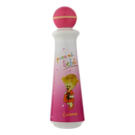 Colonia Tradicional Rosada Cascabel Para Mi Bebe - 250 Cc