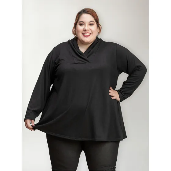 Remerón Lanilla Cuello Cruzado Mujer | Kavachi