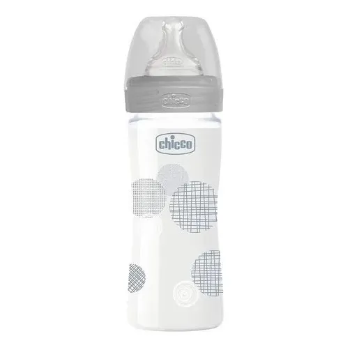 Biberón Well Being Vidrio Unisex 240 Ml