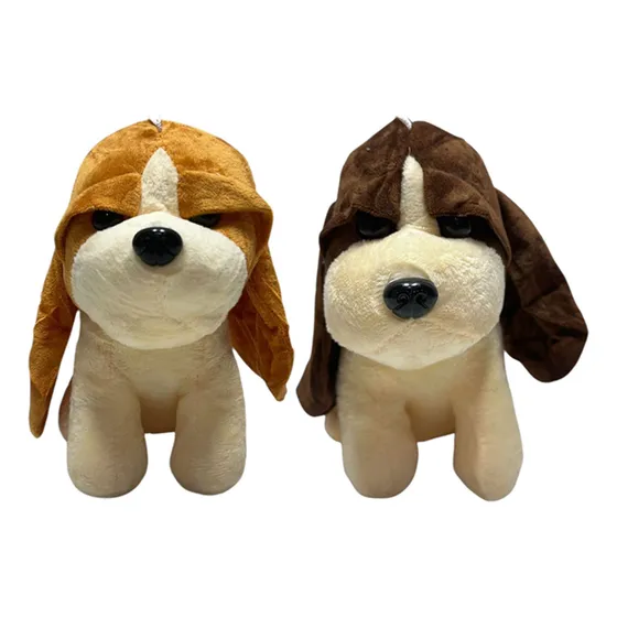 Cachorro De Pelucia Pequeno Atacado Cesta, Nicho