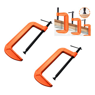 Prensa Carpintero Tipo G Nodular 6 Pulgadas 2pcs Prensa Carpintero Tipo G Nodular 6 Pulgadas 2pcs