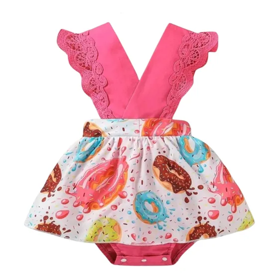 Vestido De Donas, Donitas Para Bebe De 6m A 9m