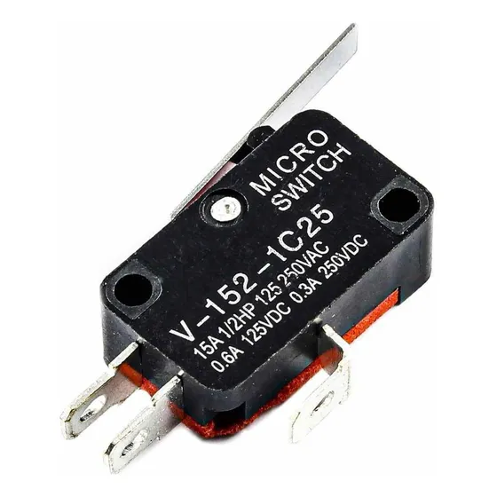Final De Carrera Microswitch Interruptor 250v 15a Pack De 2