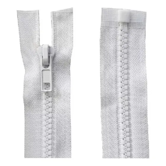Zíper Destacável Dentado * Jacaré, Trator - 60cm * 20 Peças 
