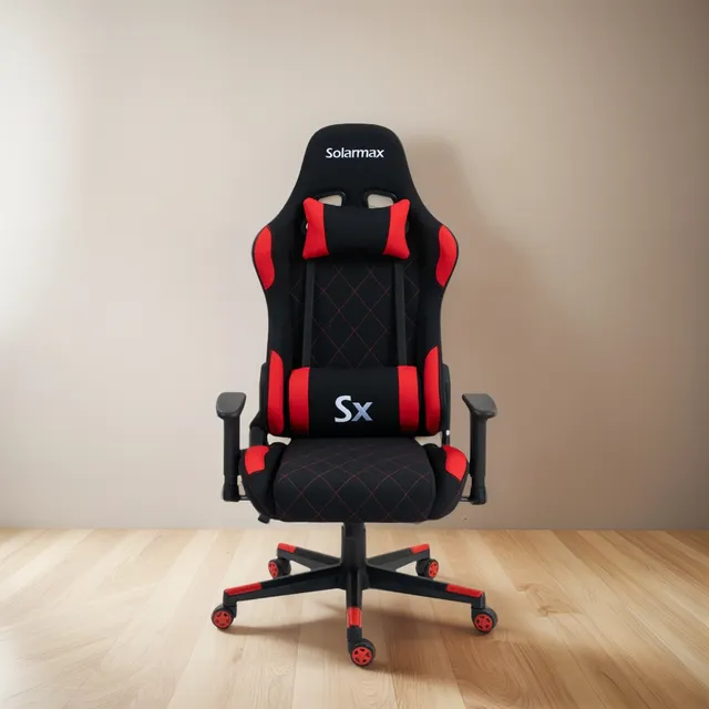 Silla Gamer Solarmax Sxgc-7007 Tela Ergonómica Parlante Bt
