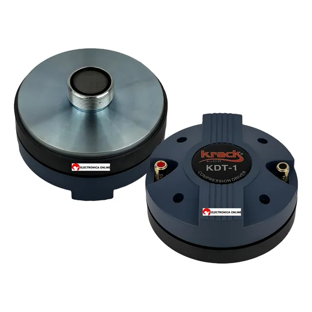 Par Driver Compresión Tweeter Agudos Krack 44mm Titanio