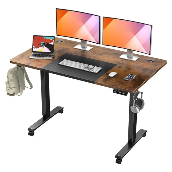 Escritorio Eléctrico Ajustable Mountup - 55 X28 -cafè Rúst