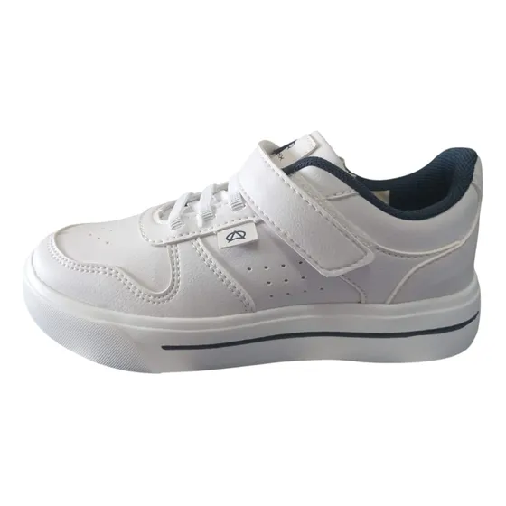 Zapatillas Athix Colegial Niños Funny Blanco Marino