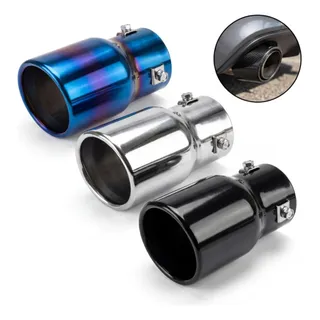 Ponteira Escapamento Tuning Universal Alumínio Varias Cores