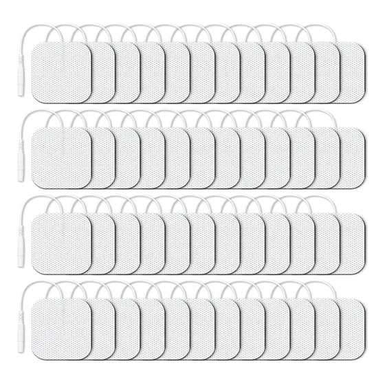 Almohadillas De Electrodos Tens Unit Auvon, 2 X 2, 48 Unidad