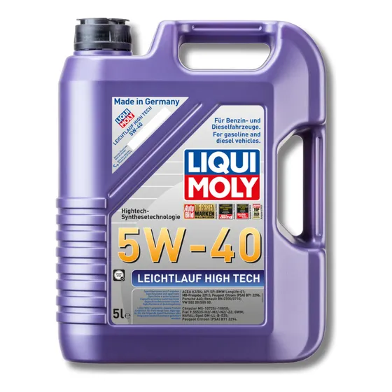 Óleo Premium Liqui Moly Leichtlauf High Tech 5w40 5 Litros